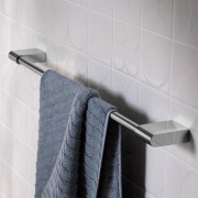 Держатель-рейлинг для полотенца EMCO FLOW настенный, 800 мм, хром