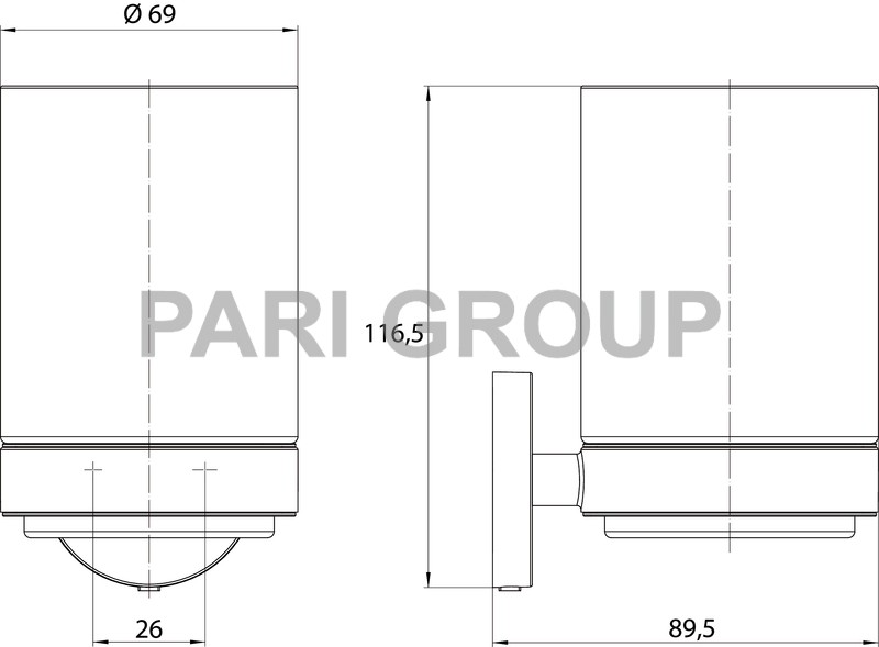 ������ EMCO ROUND ���������, ����������� ������ ����������, 69�116,5�89,5 ��, �������� ������ ��� ��������� � ������� �������� ������ ���. 4378 000 00, ������ �������