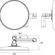   Emco,  ,  , 3-  , D209 , LED ,     (, ) , 