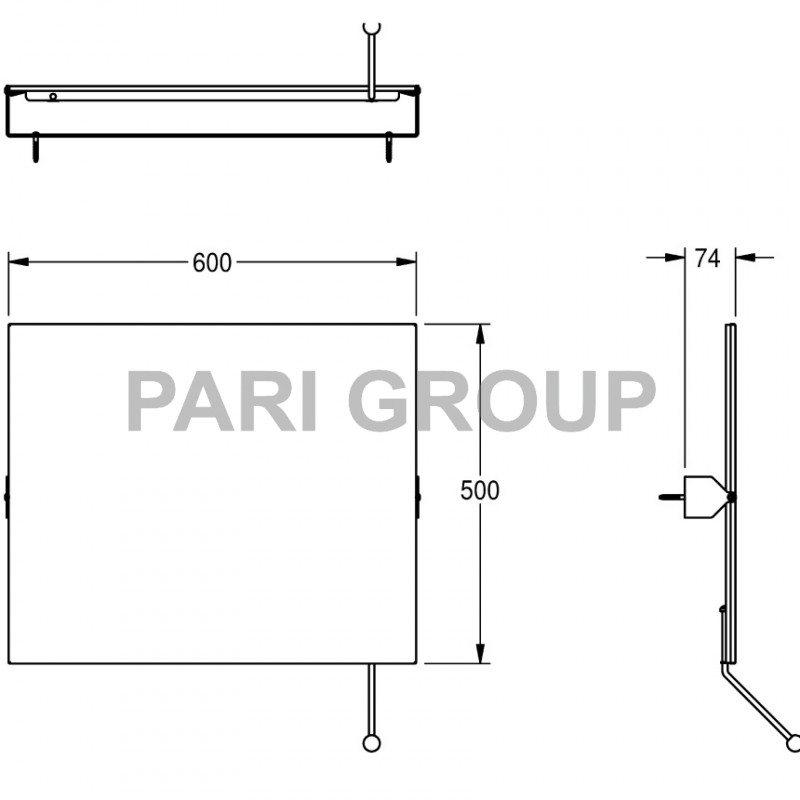   Franke Contino  , 600/500/74 