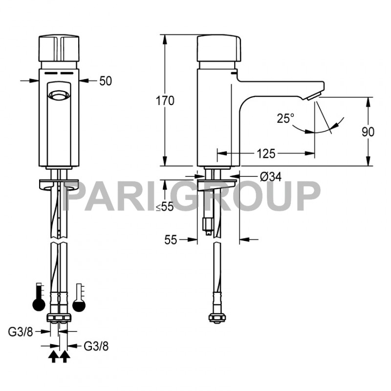   FRANKE F5SM1001, ,   125 ,   