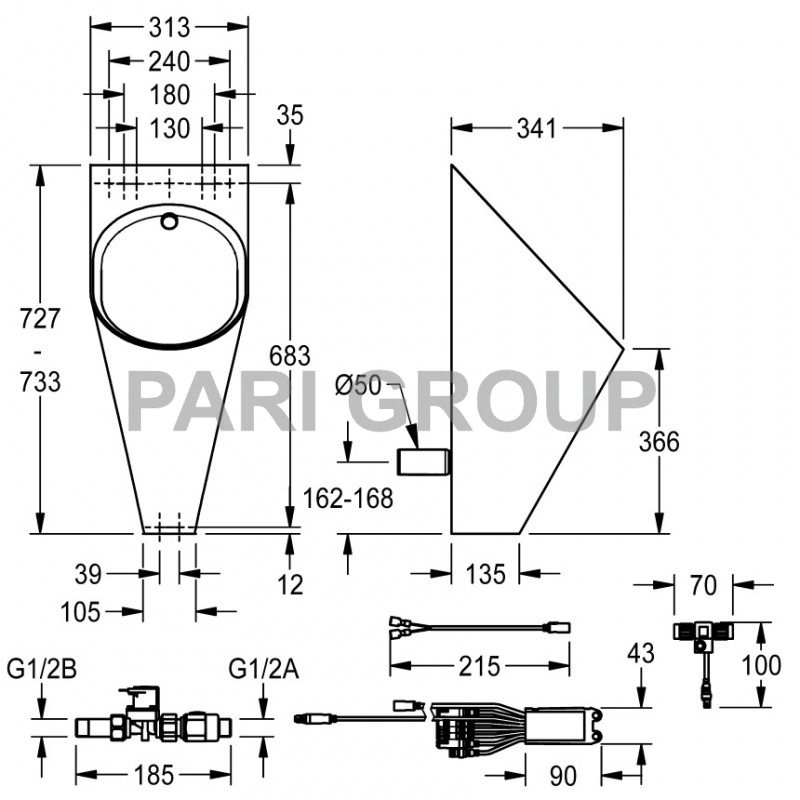 ������� ��������� FRANKE Campus CMPX538RS �� ����������� �����