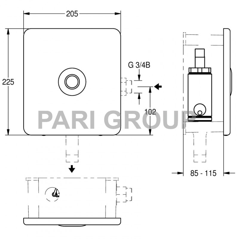      FRANKE Aquatimer AQUA501 ,   ,   