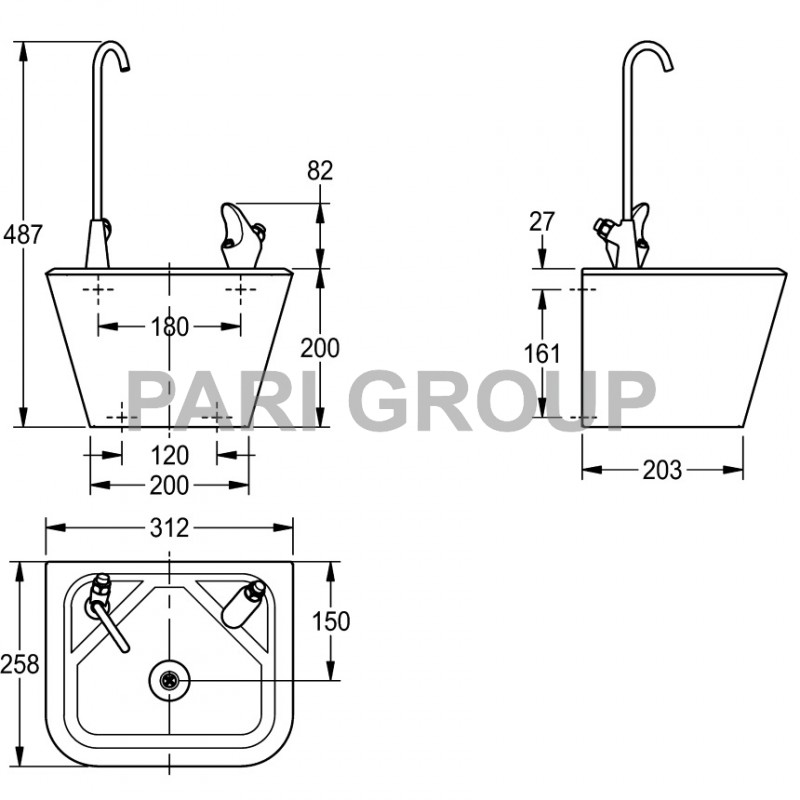 ��������� �������� ������ FRANKE Anima ANMX306 � �������� ������ � ������������ ��� �������, ����������� �����