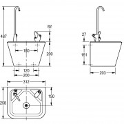 ��������� �������� ������ FRANKE Anima ANMX306 � �������� ������ � ������������ ��� �������, ����������� �����
