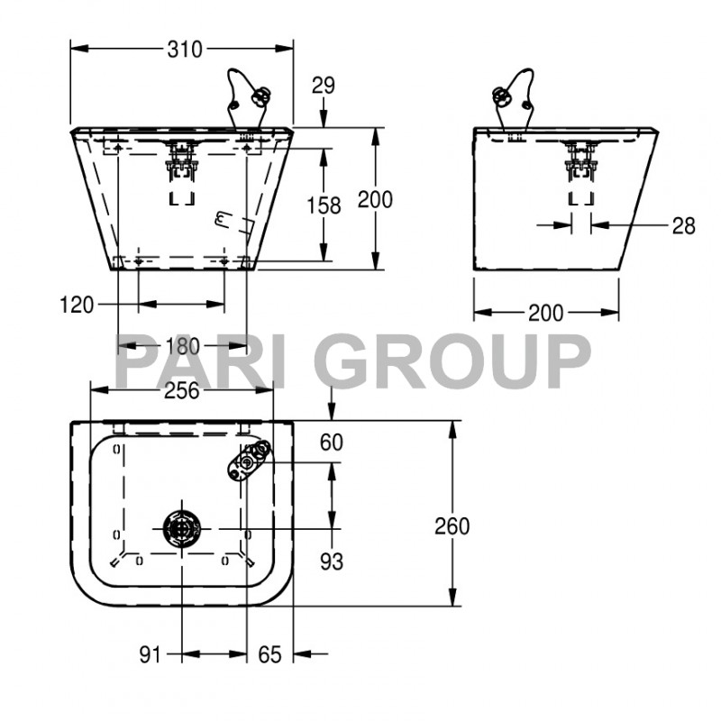��������� �������� ������ FRANKE Anima ANMX300 � �������� ������, ����������� �����