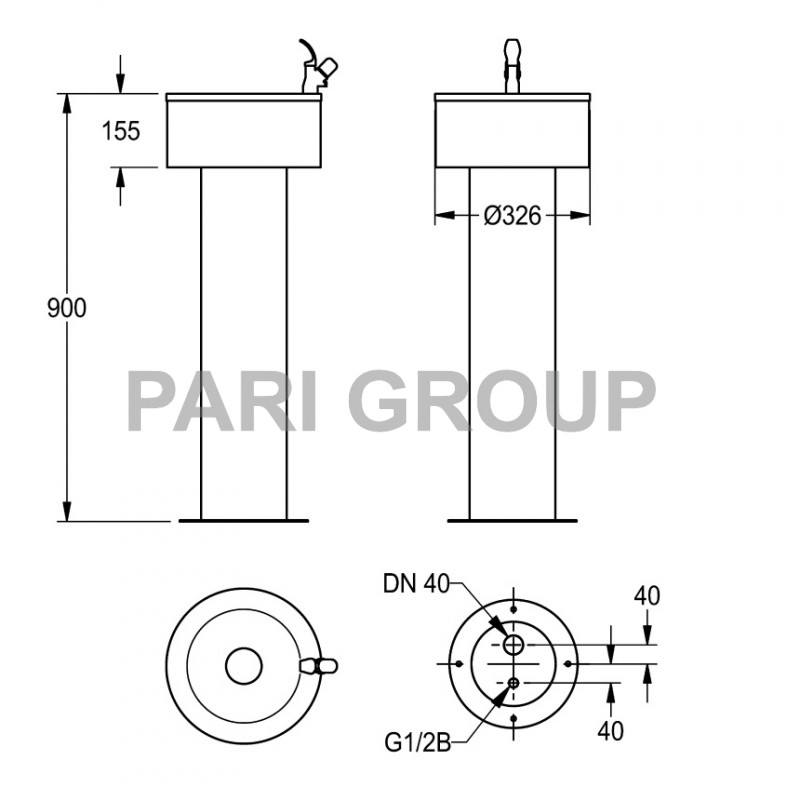 ��������� ��������������� �������� ������ FRANKE Anima ANMX302 � �������� ������, ����������� �����