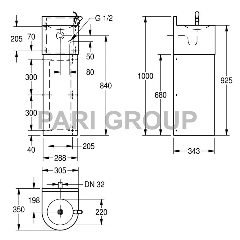 ��������� �������� ������ FRANKE Anima ANMX303 � �������� ������, ����������� �����