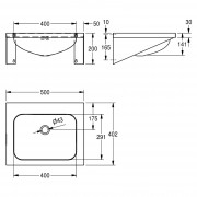 Раковина FRANKE Anima WT500A из нержавеющей стали