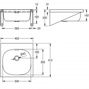 Раковина FRANKE Anima WT400A из нержавеющей стали