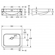 Раковина FRANKE Anima WT500C из нержавеющей стали