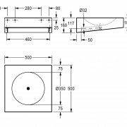 Раковина FRANKE Anima ANMX500 из нержавеющей стали