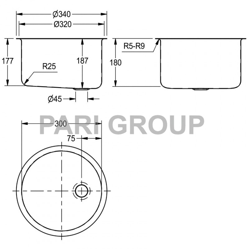   FRANKE Rondo BR300OU   